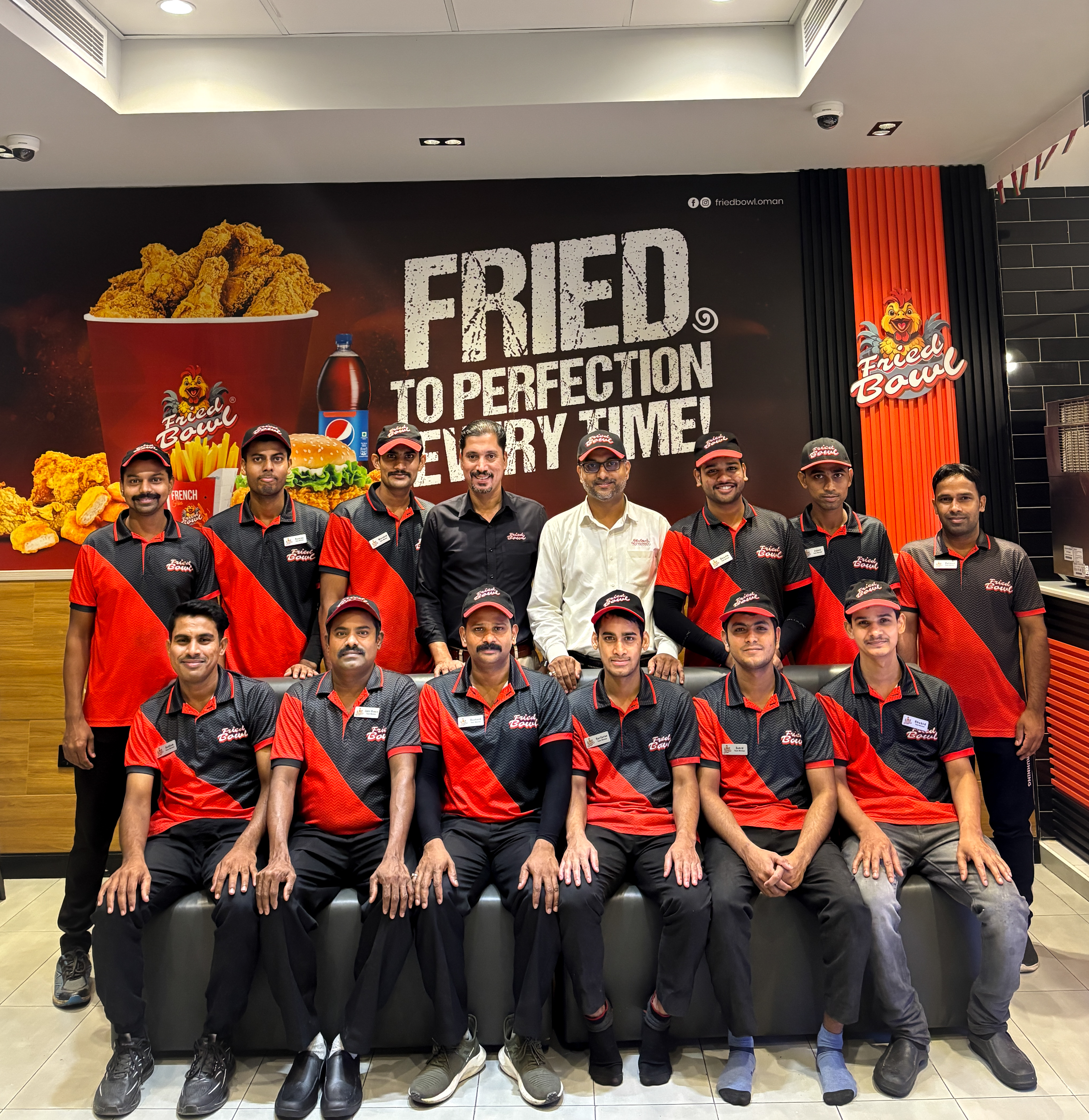 Our Dedicated Fried Bowl Oman Team Staff